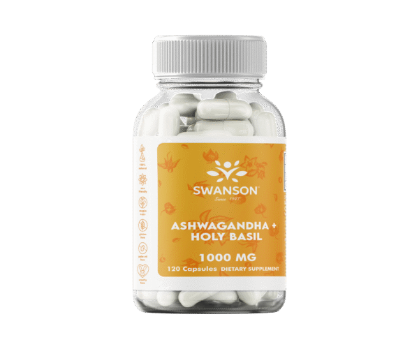 Ashwagandha + Holy Basil 1000mg