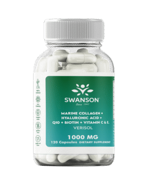 Colágeno Marino + Acido Hialurónico + Q10 + Biotina con Vitamina C & E 1000mg