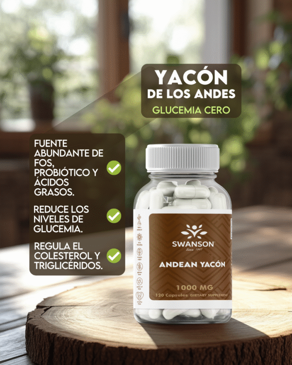Yacón De los Andes 1000mg