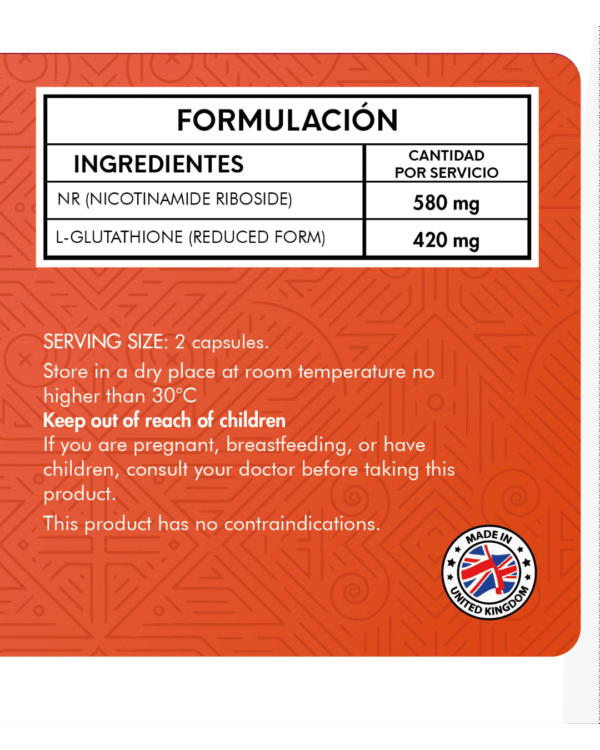NR + Glutatión 1000mg
