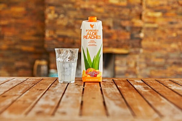 Zumo de Aloe Vera con Durazno y Uvas | Aloe Peaches 1L