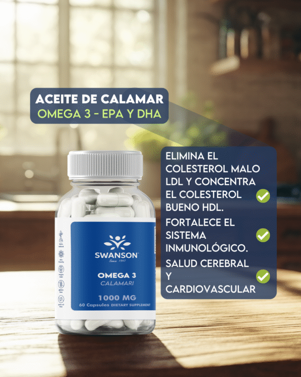 Omega 3 de Calamar